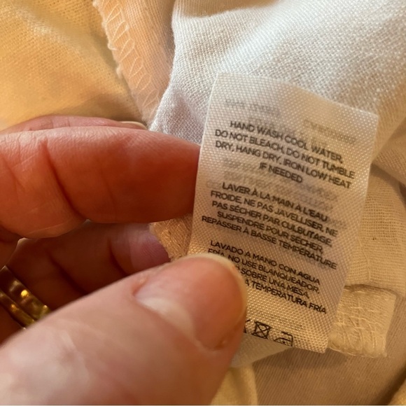 NWT Onia The Stretch Linen Men’s Traveler Short, White, size 30, Casual, Preppy - Picture 12 of 15